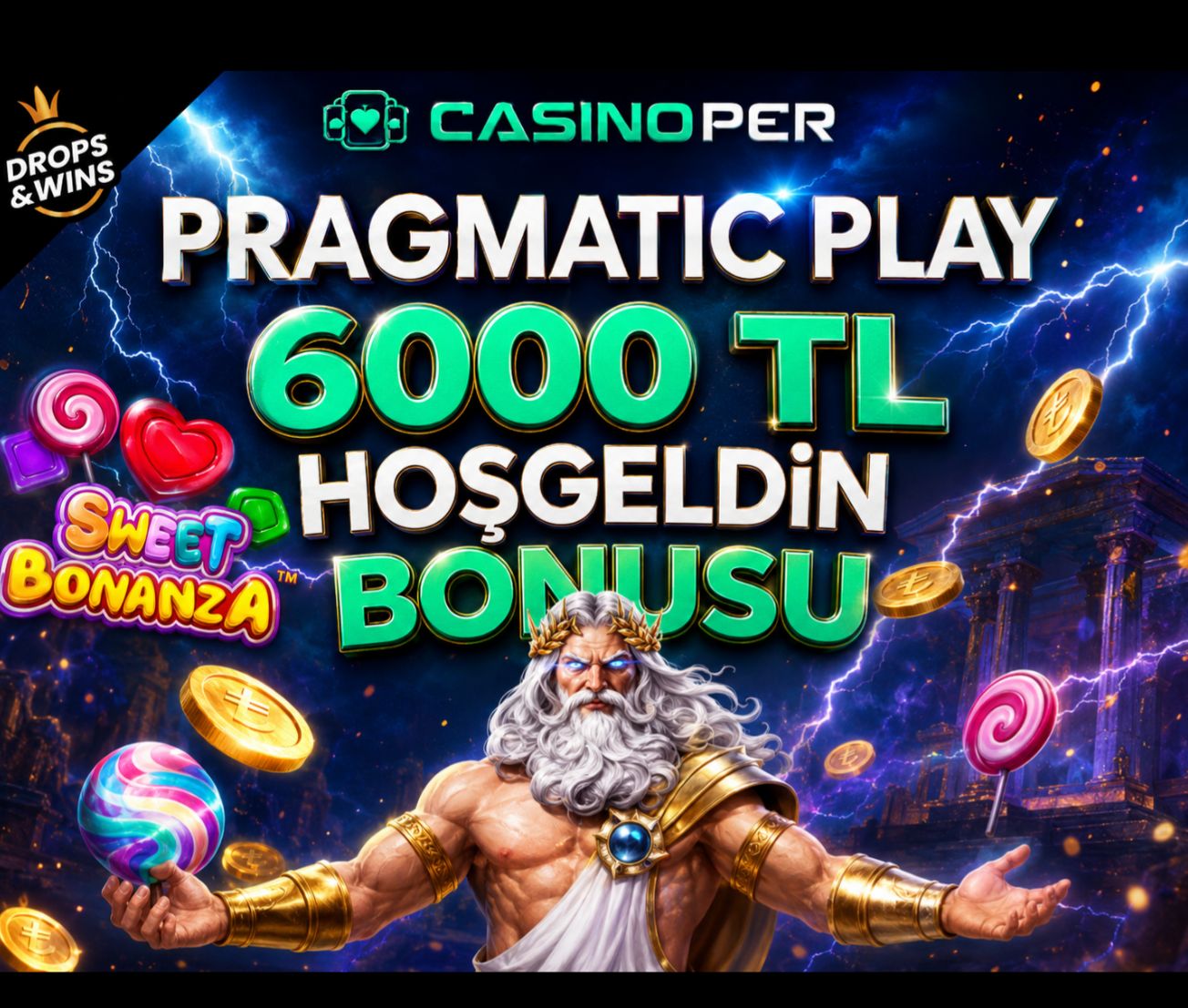 Casinoper 6000 TL Bonus